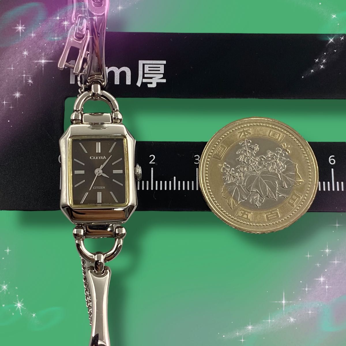 ★メンテナンス済★シチズン クレティア クォーツ レディース腕時計 美品 稼働品》 シチズン クレティア レディース腕時計 防水