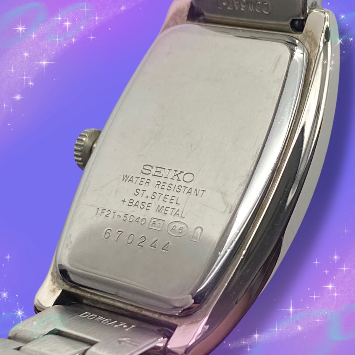 値下げ 稼働★美品★セイコー シルバー レディース QZ 腕時計 革ベルト新品 美品 稼働品》 セイコー ルキア レディース腕時計 防水 シルバー