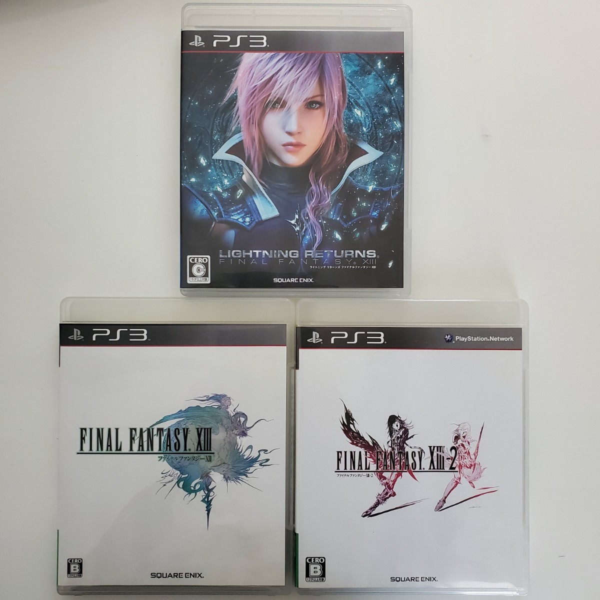 ファイナルファンタジー 13 XIII 三部作セット PS3 送料無料 ファイナルファンタジー 13 XIII 三部作セット PS3 送料無料