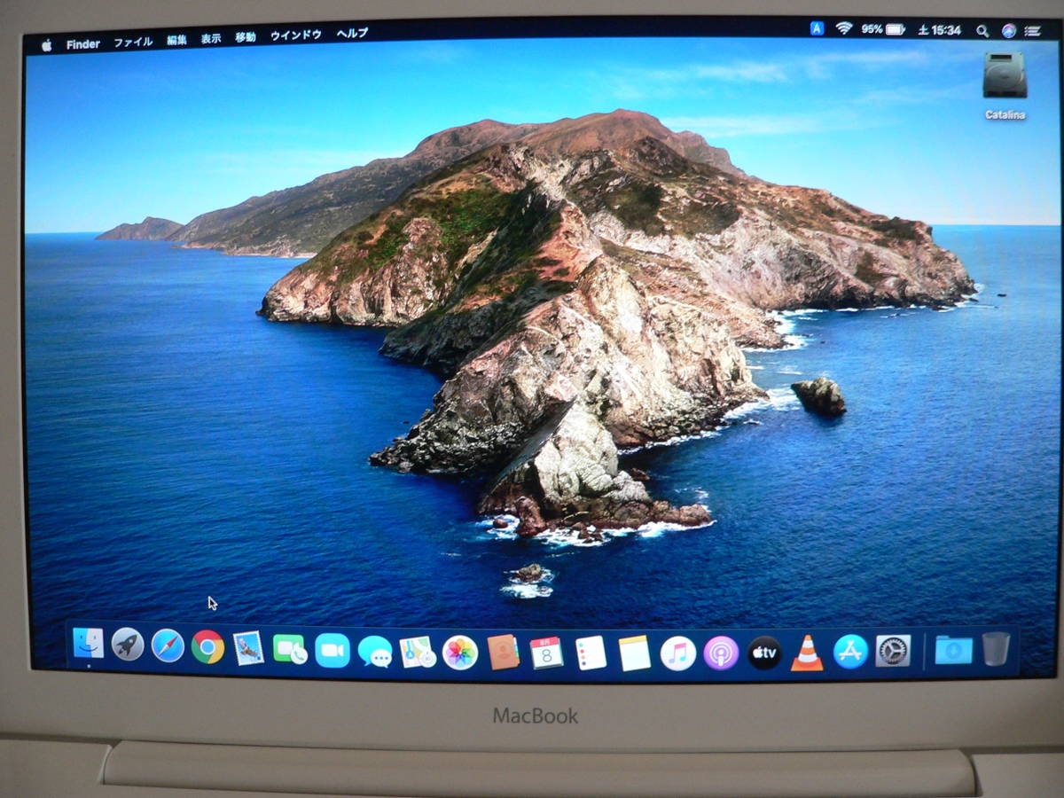 白ポリカ Unibody マックが Catalina で甦る A1342 MC516J/A 白ポリカ Unibody マックが Catalina で甦る A1342 MC516J/A