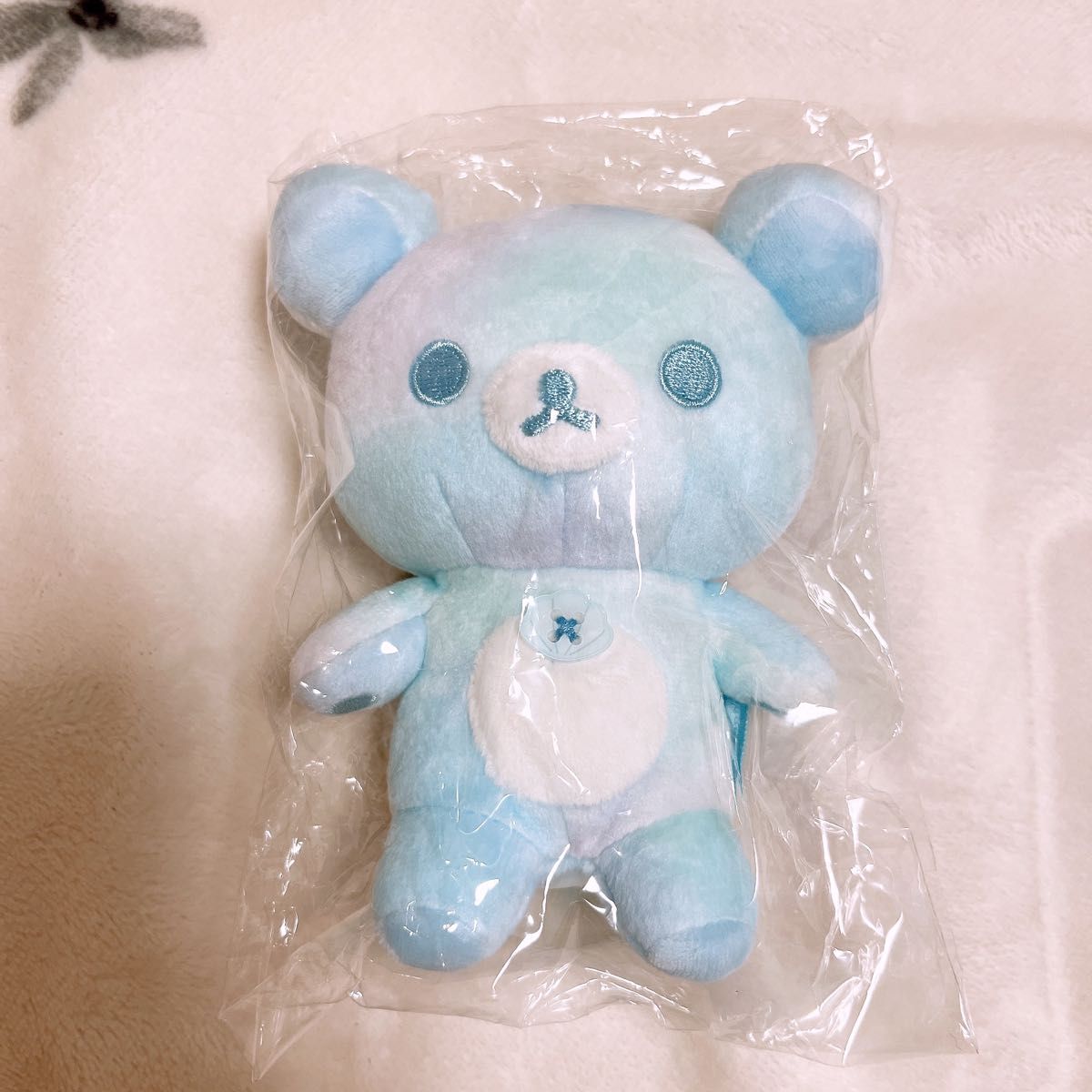 コリラックマ 1+5colors ぬいぐるみ ときめくバケーション ブルー青 貝 コリラックマ 1+5Colors 20周年記念 ぬいぐるみ ときめく