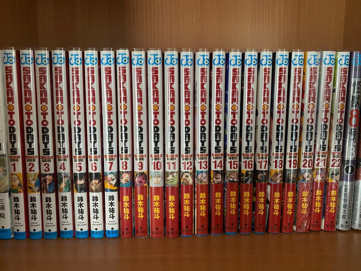 サカモトデイズ 全22巻初版 帯付き カレンダー、ファンブック有り 値下げしました SAKAMOTO DAYS サカモトデイズ 1〜22巻セット8巻