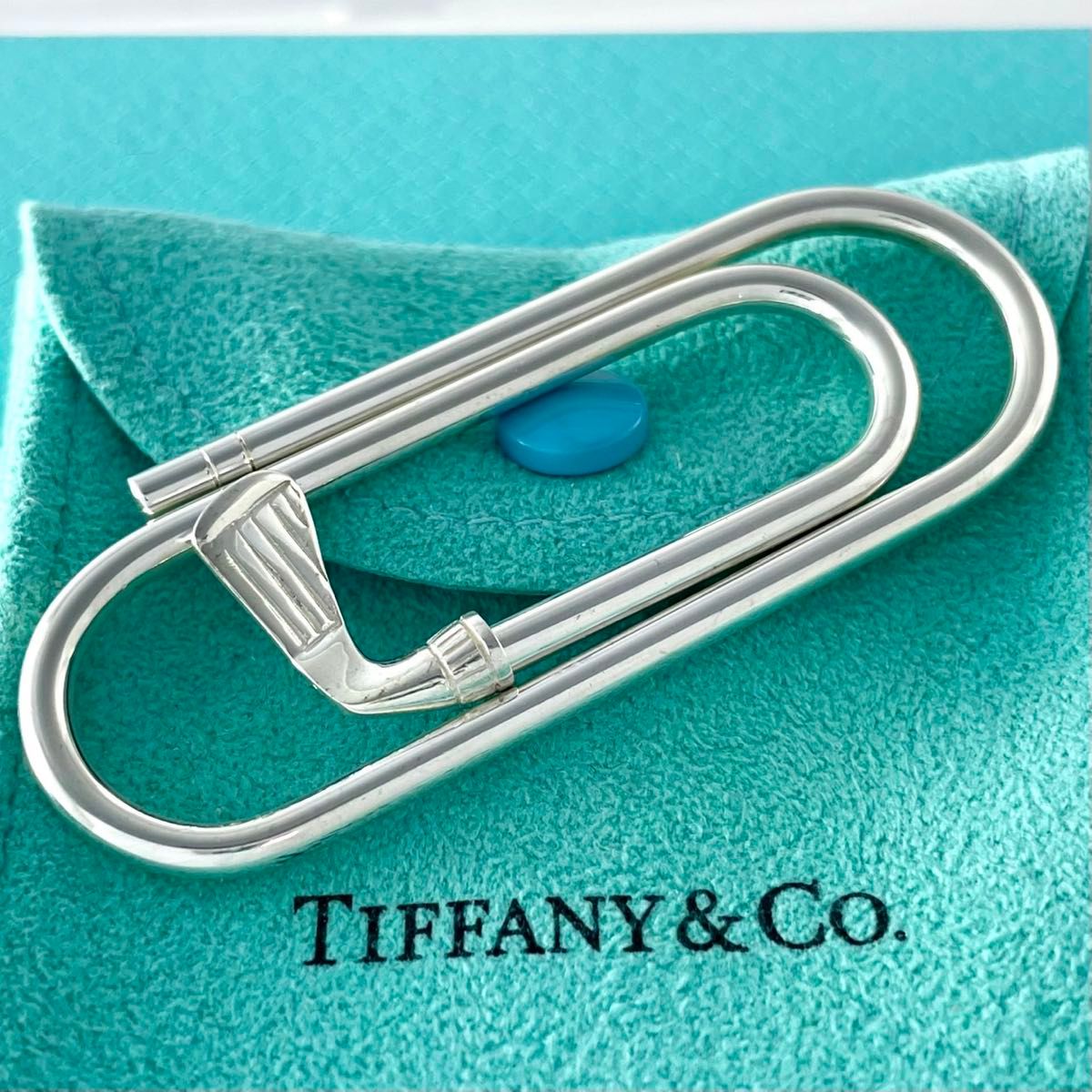 TIFFANYのマネークリップ(ゴルフアイアン型) ティファニー ゴルフ クラブ マネークリップ スターリング