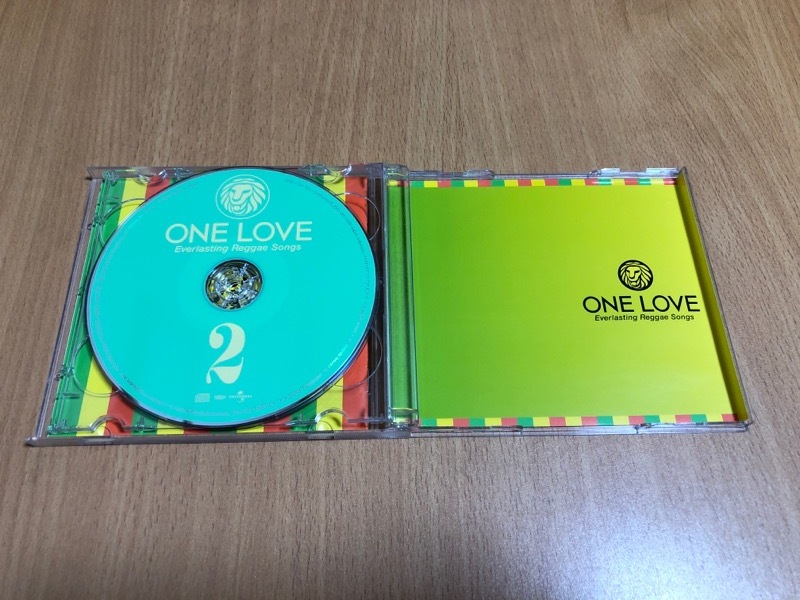 中古　CD　ONE LOVE　Everlasting Reggae Songs 送料￥180　2枚組_画像4