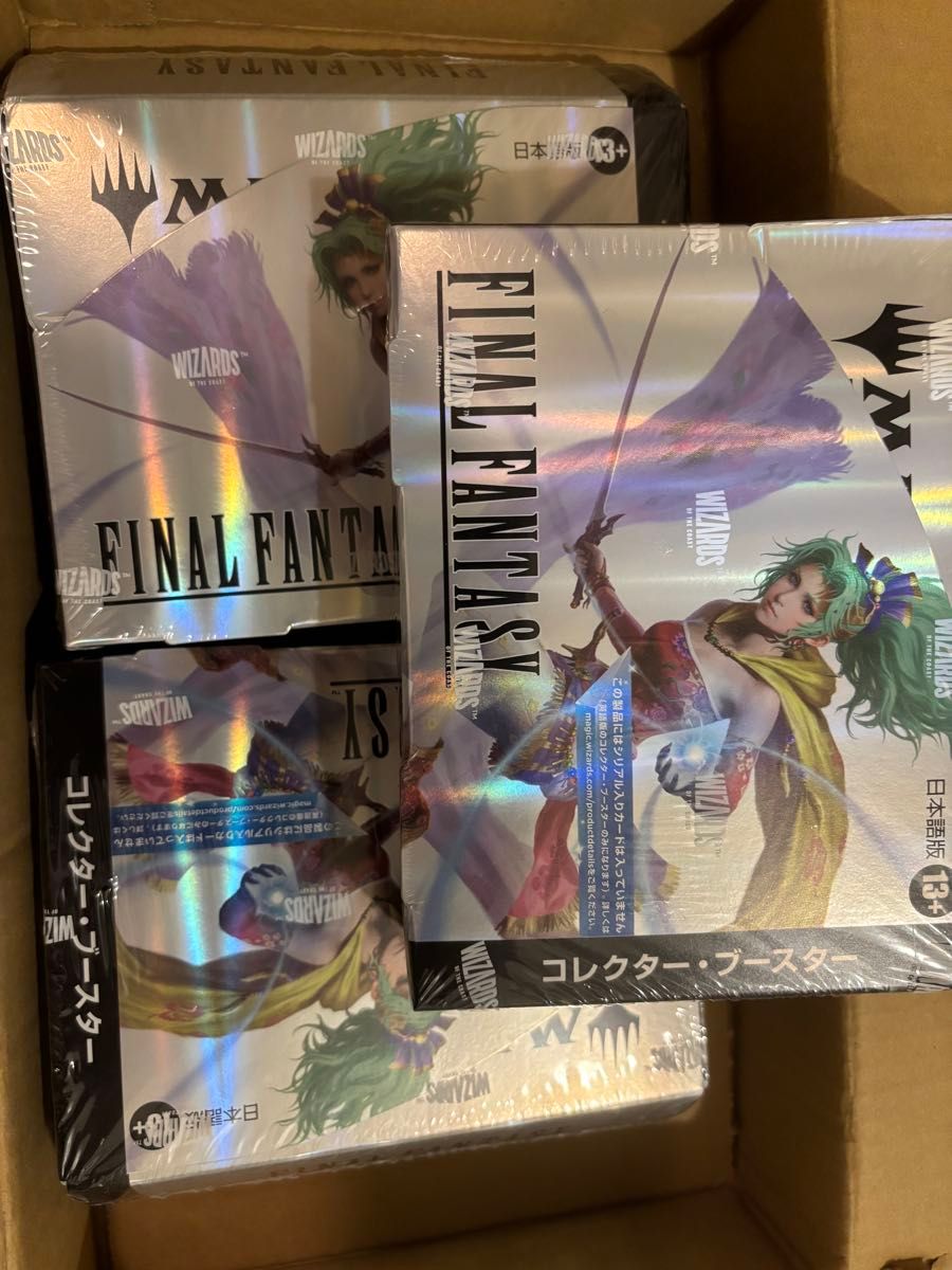 MTG ff コレクターブースター 日本語版 3BOX magic the gathering MTG コレクターブースター 日本語版