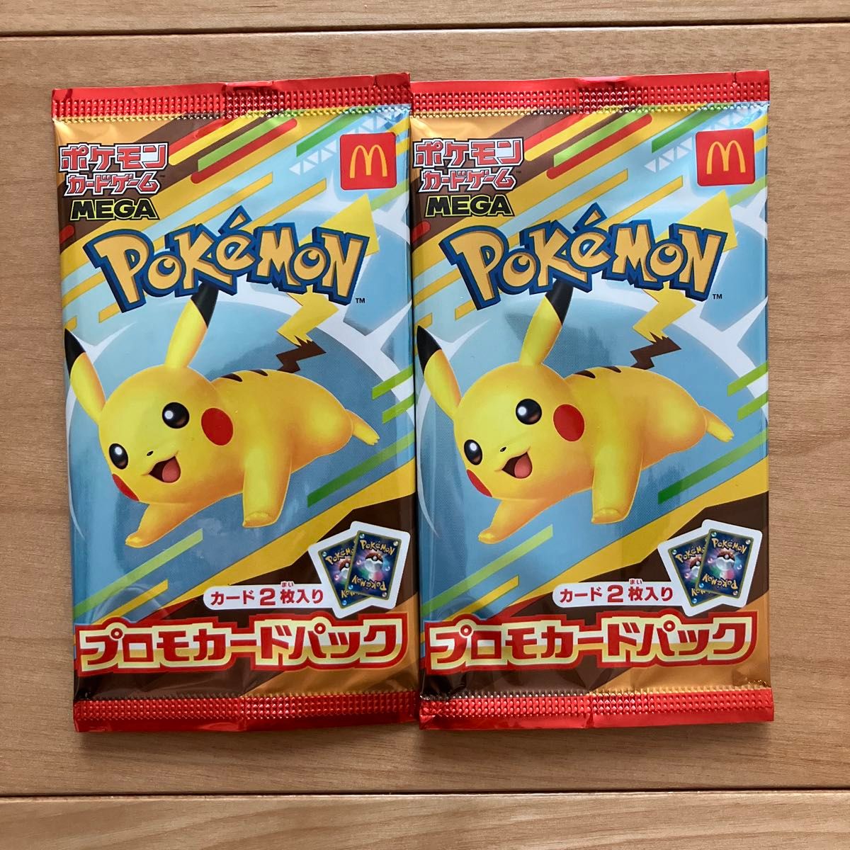ポケモン マクドナルド ハッピーセット プロモカードパック 8個セット ポケモンカードMEGAマクドナルドハッピーセット2025プロモカード