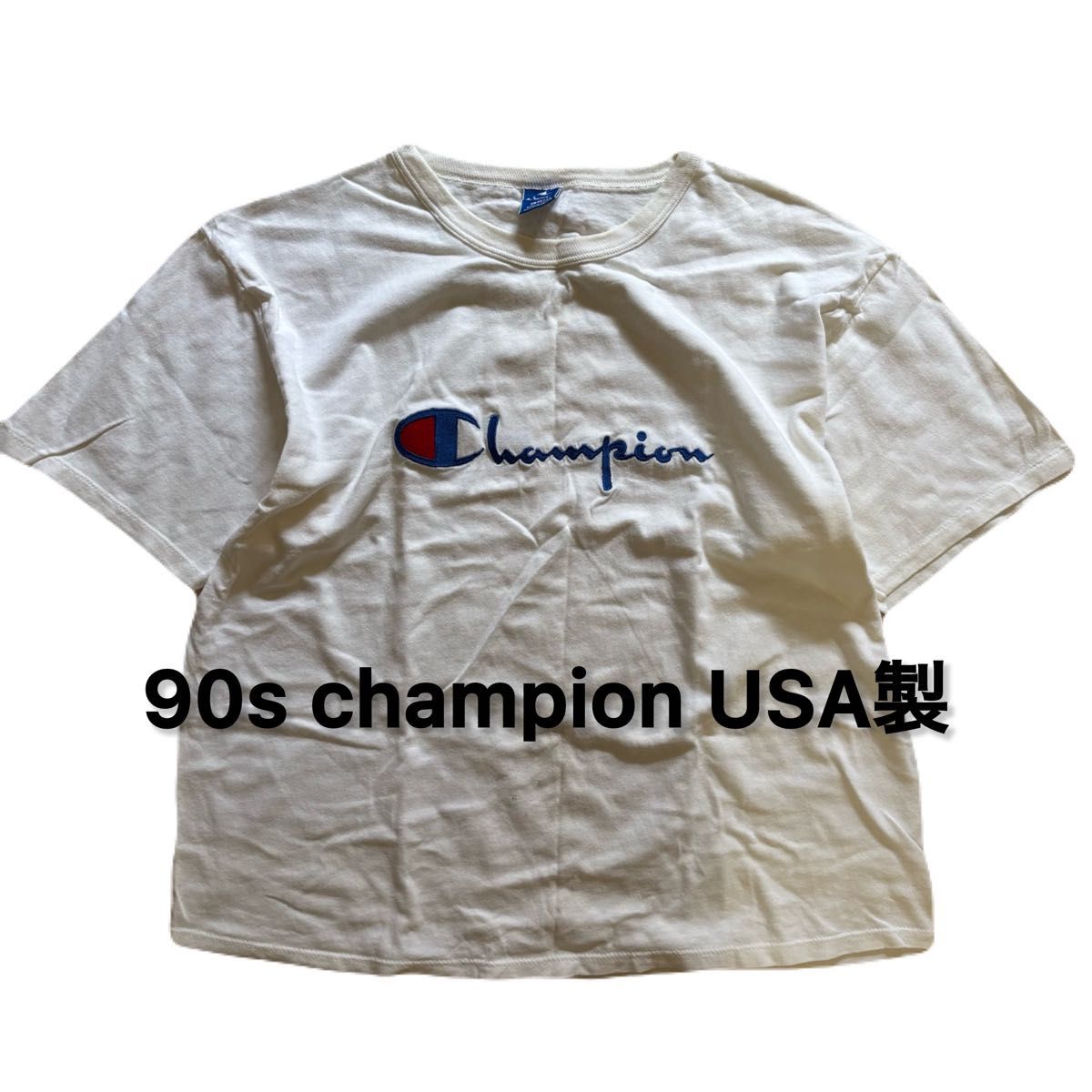 CHAMPION カットソー ヴィンテージ 90s champion USA製 Tシャツ ビンテージ チャンピオン アメカジ