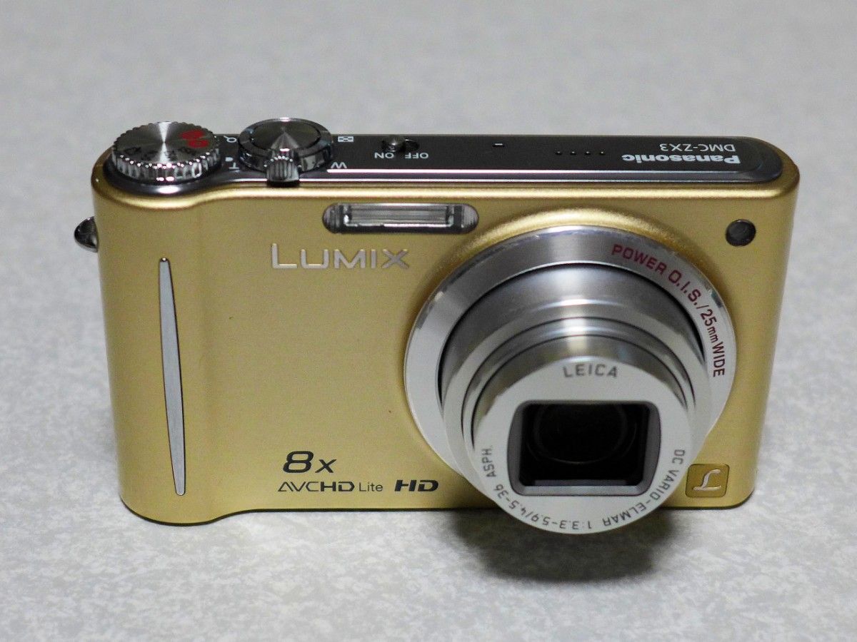 パナソニック LUMIX DMC-TZ3 デジカメ ゴールド Panasonic デジタルカメラ LUMIX DMC-ZX3 ゴールド|Yahoo