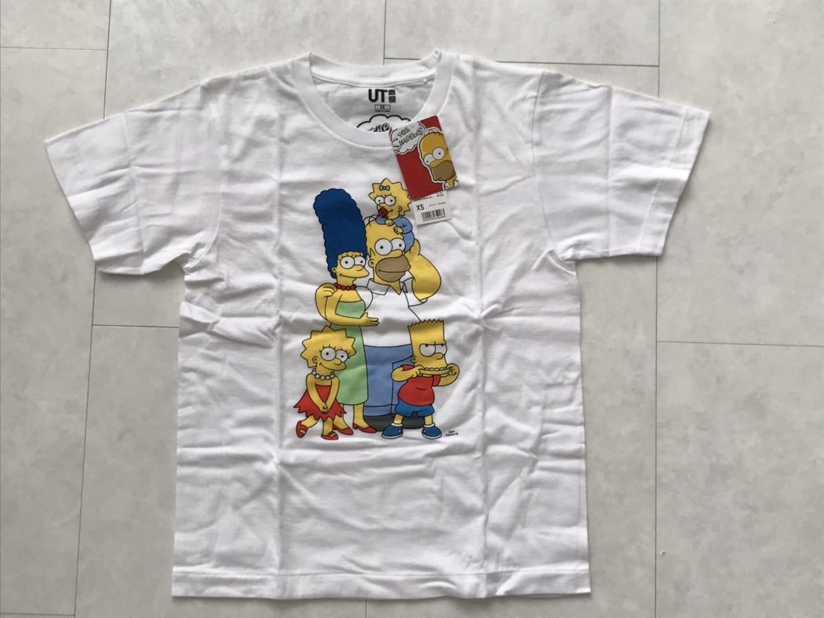 ユニクロ シンプソンズ Tシャツ XSサイズ 新品_画像1