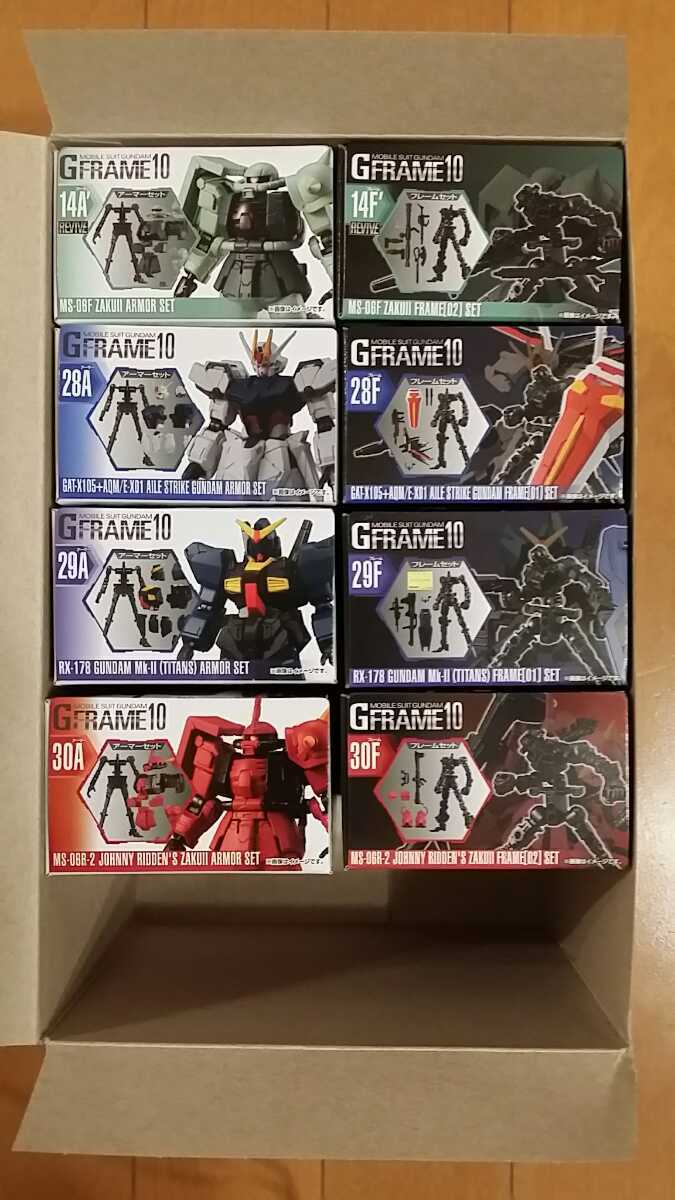 機動戦士ガンダム Gフレーム10 (28AF、29AF、30AF、14'AF)& G 機動戦士ガンダム Gフレーム10 (28AF、29AF、30AF、14'AF)& G