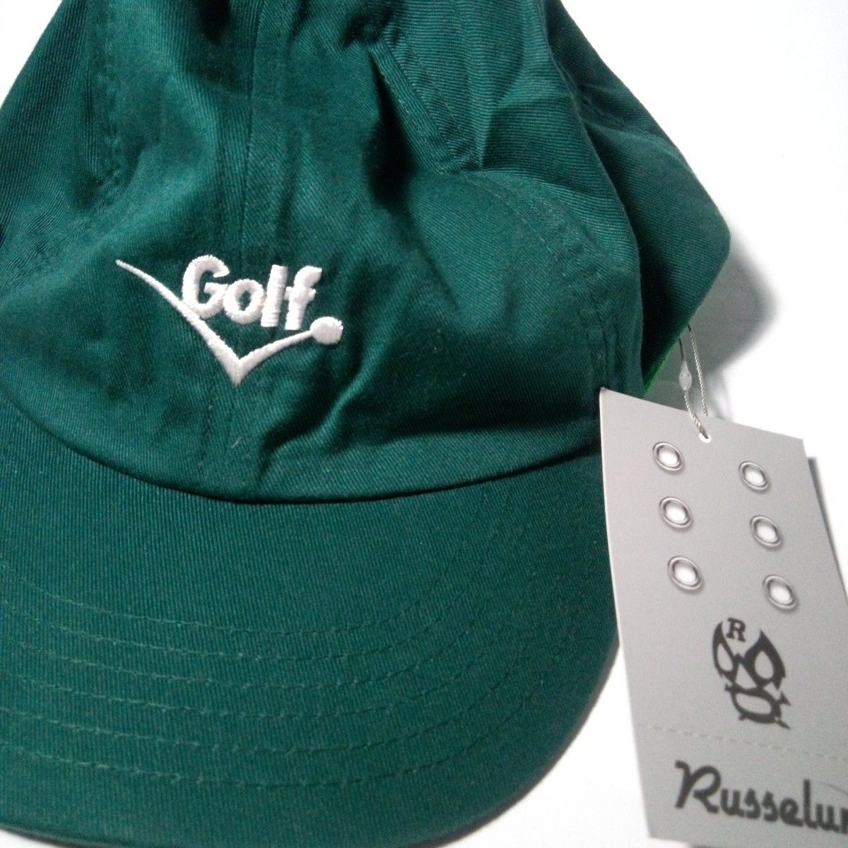 【Russeluno】ベージュキャップ TURF ROCK RUSSELUNO ゴルフキャップ (RUSSELUNO)|Yahoo!フリマ(旧PayPayフリマ)