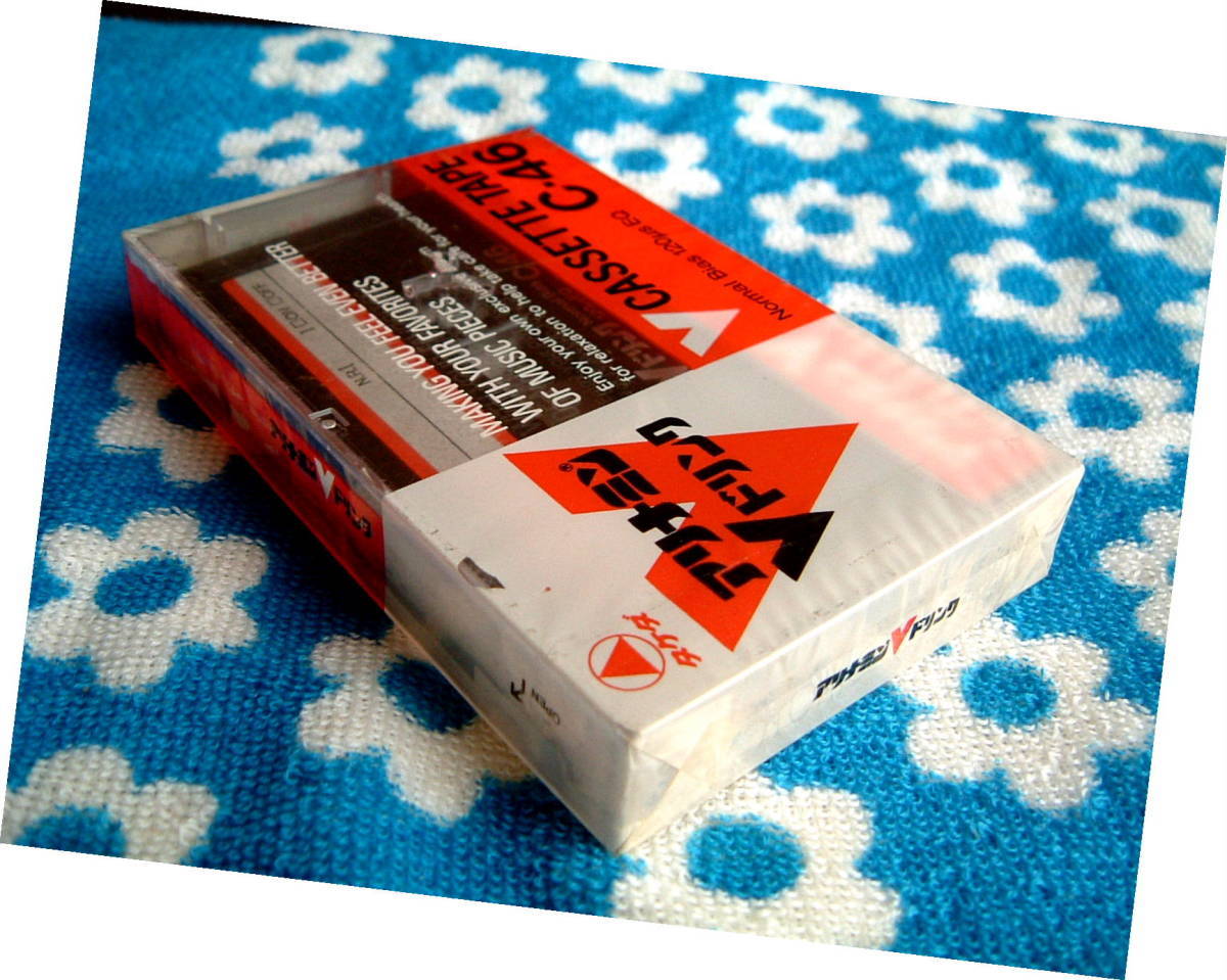 カセットテープ　アリナミンVドリンク　４６分　未使用 ◆ 昭和 レトロ　非売品　　デッドストック　TDK　製_画像2