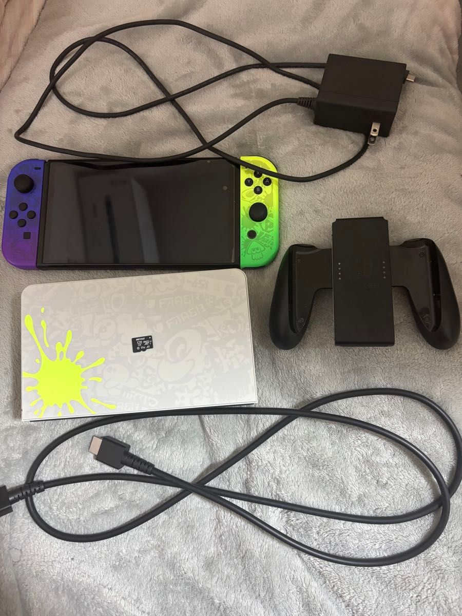 Nintendo Switchスプラトゥーン 【HAC-001動作確認済み】 有機ELモデル ニンテンドースイッチ Nintendo HAC-001 スプラ