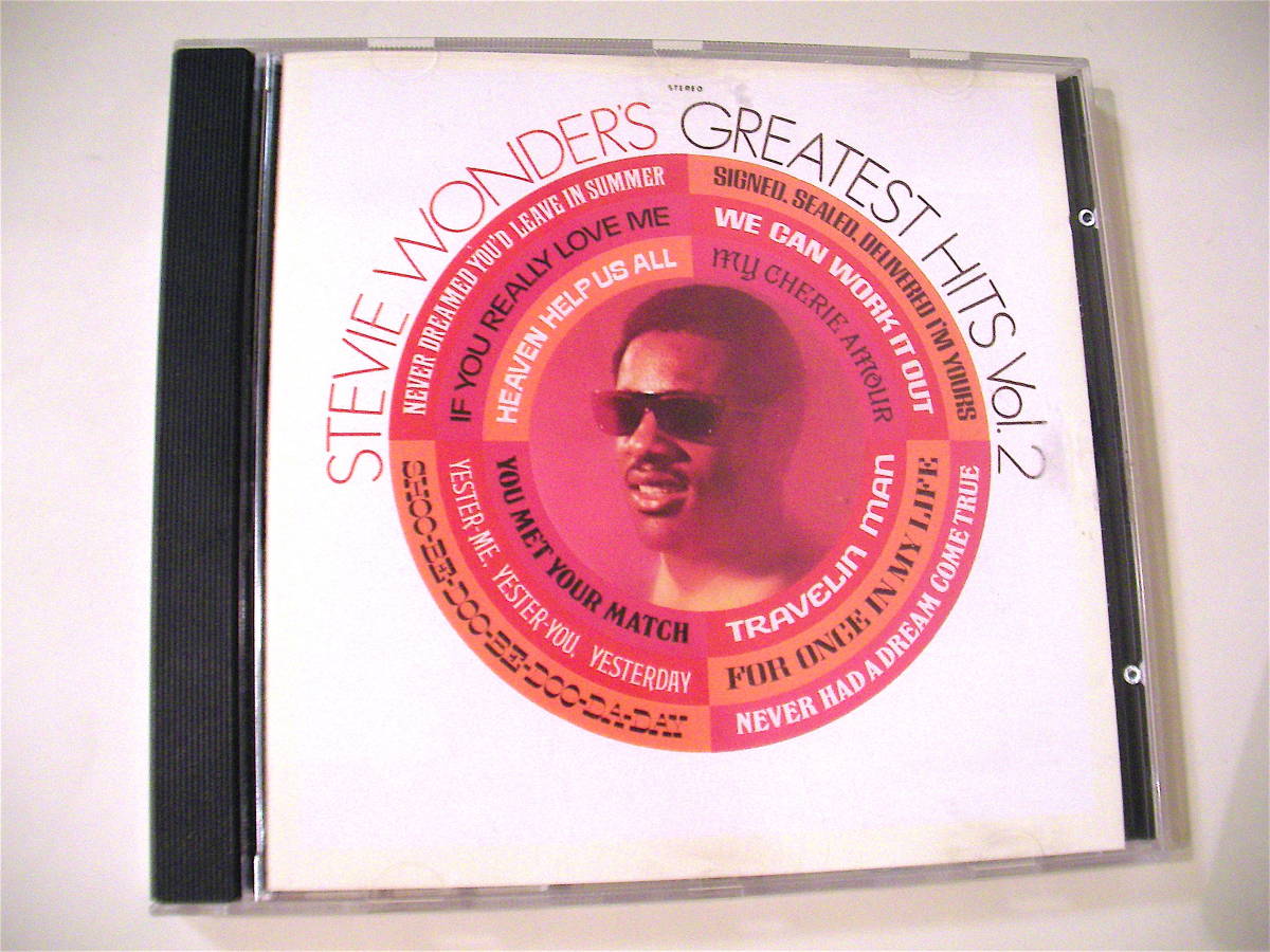 CD★Stevie Wonder『Greatest Hits Vol.2』★Beatles-We Can Work It Out, My Cherie Amour★Funk, Soul_画像1