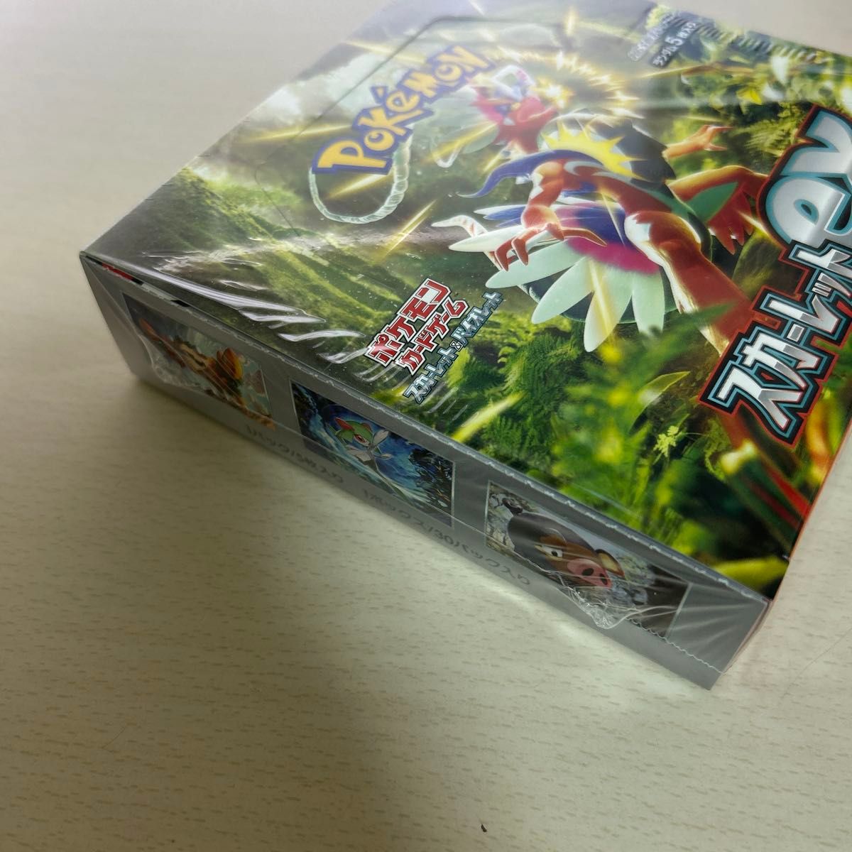 【24h以内発送】新品未開封シュリンク付 スカーレットex 1BOX 新品未使用】スカーレットex ポケモンカードゲーム シュリンク付