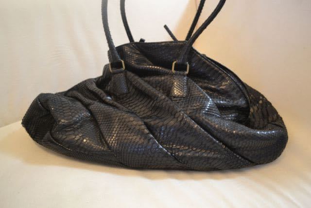 超希少　kenji ikeda ケンジイケダ リザードレザーパルスバッグ　lizard leather bag 00s archive_画像3