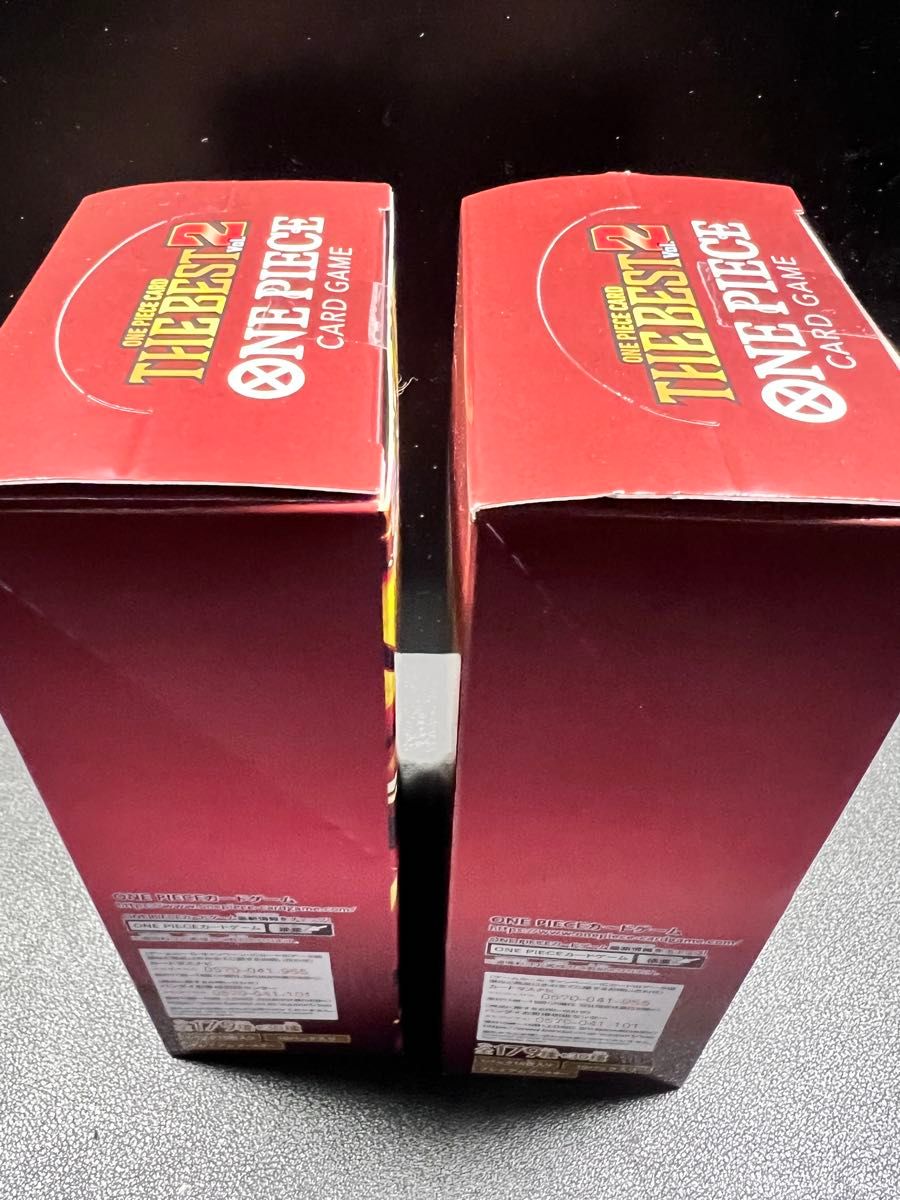烈火の闘気2BOX ワンピースTHE BEST 1BOX新品、未開封 テープ付き ワンピースカード ザベスト2 2BOXテープ付未開封品|Yahoo