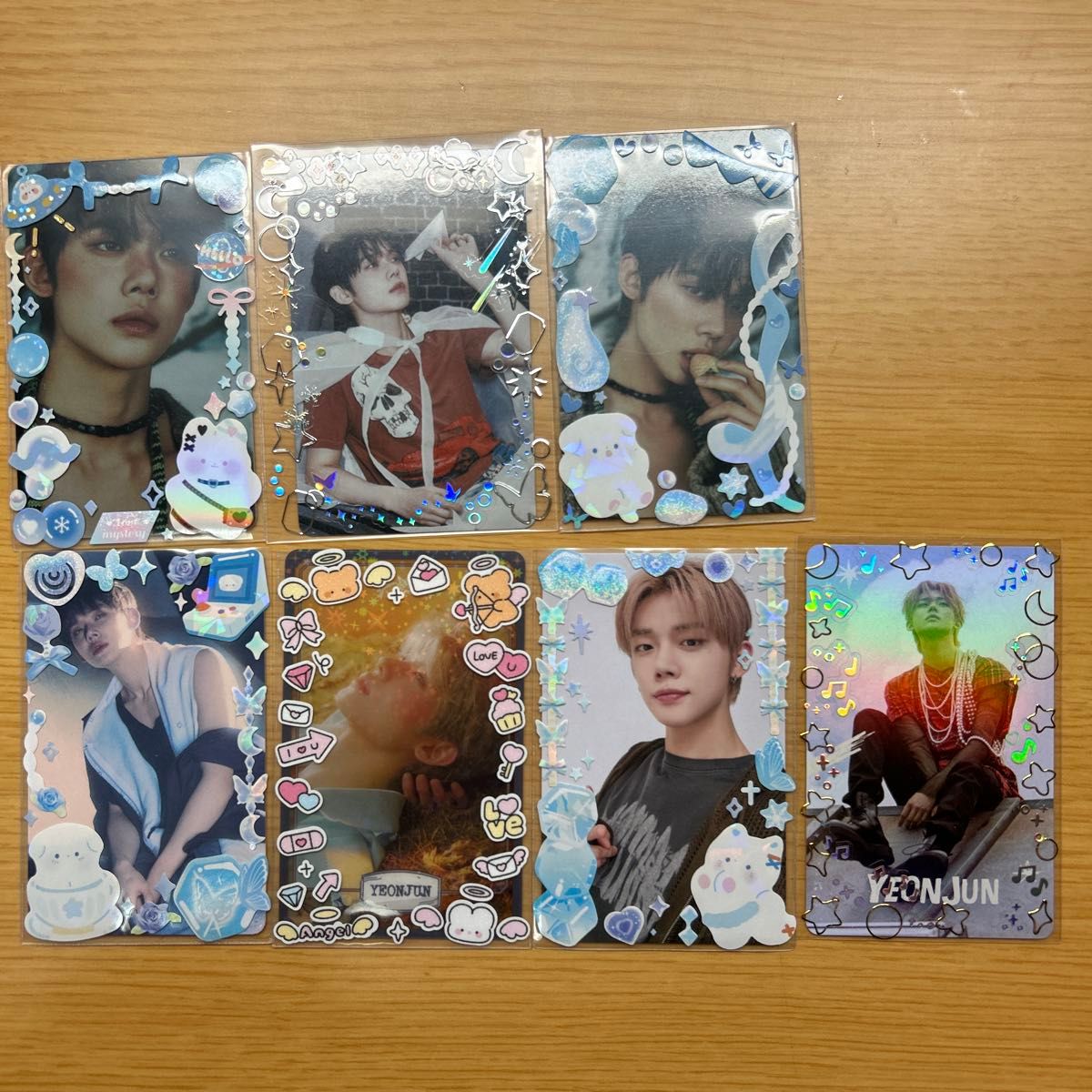 TXT ヨンジュン 誓い 直筆 サイン トレカ weverse ユニバ TOMORROW X TOGETHER TXT ヨンジュン トレカ 誓い freefall
