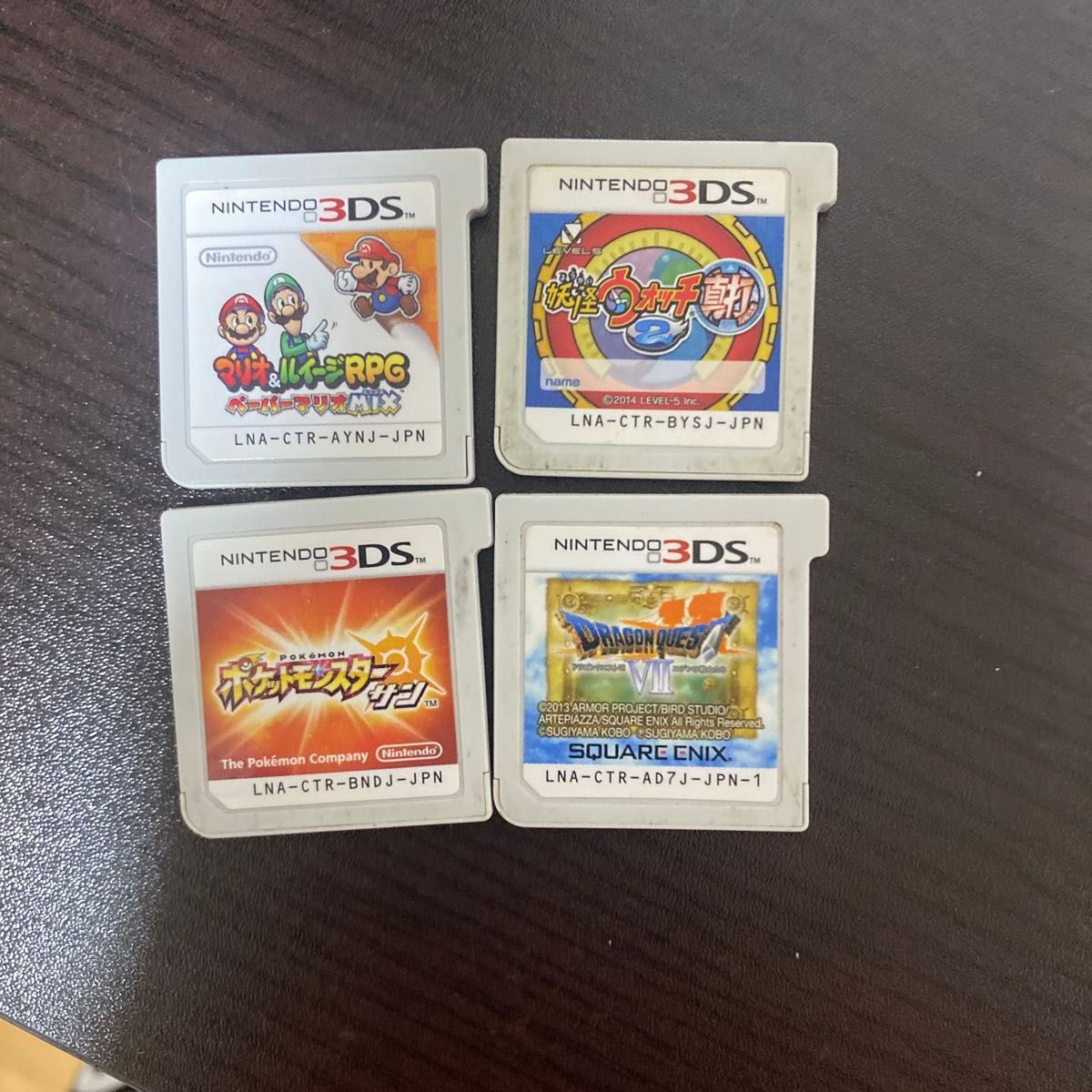 ニンテンドー3DS ゲームソフト(バラ売り4本以上から) ニンテンドー3DS ソフト 4個セット まとめ売りバラ売りも出来
