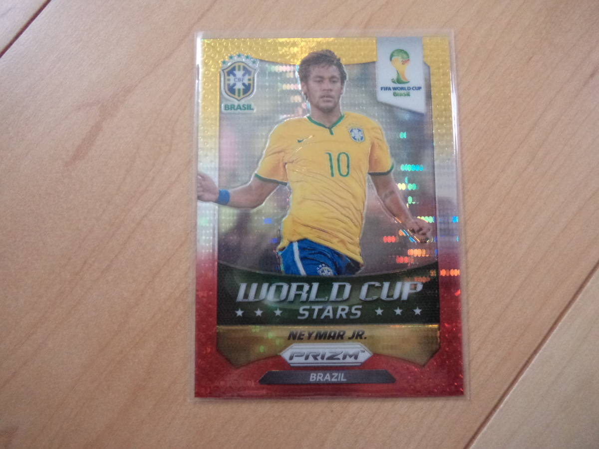 Panini prizm would cup 2014　ネイマール　ブラジル　WORLD CUP STARS