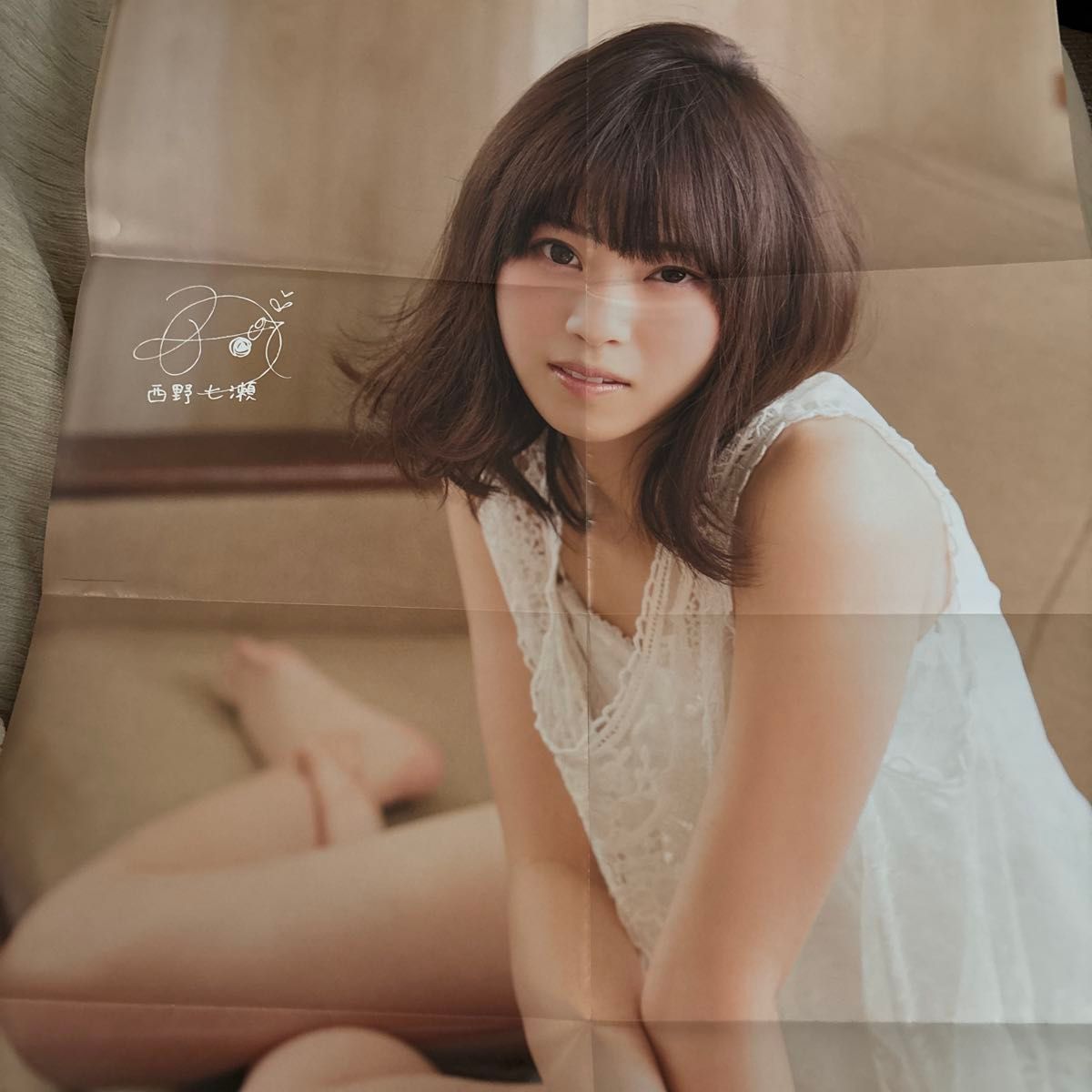 乃木坂 クリアファイル 大園 堀 生田 西野 乃木坂46 西野七瀬 ポスター5枚8面・クリアファイル2枚セット