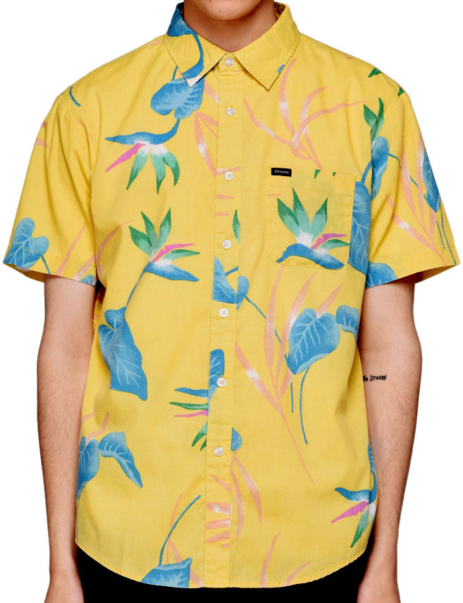 国内正規品】 BRIXTON アロハシャツ サイズM cerkafor.com