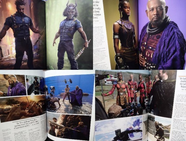 ブラックパンサー 洋書/Black Panther: The Official Movie Companion Book★マーベル ダナイ・グリラ ルピタ・ニョンゴ メイキング資料　_画像5