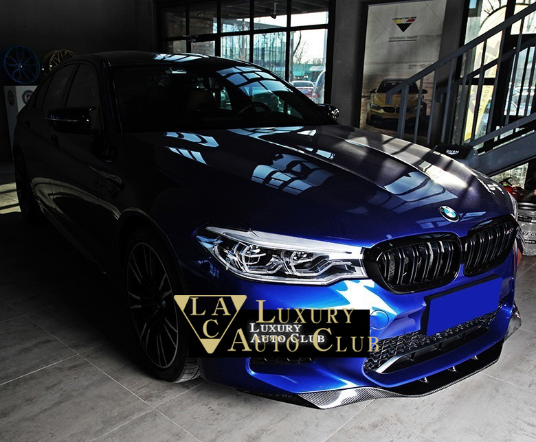 2022公式店舗 BMW F90 M5 フロントカーボンリップスポイラーエアロ