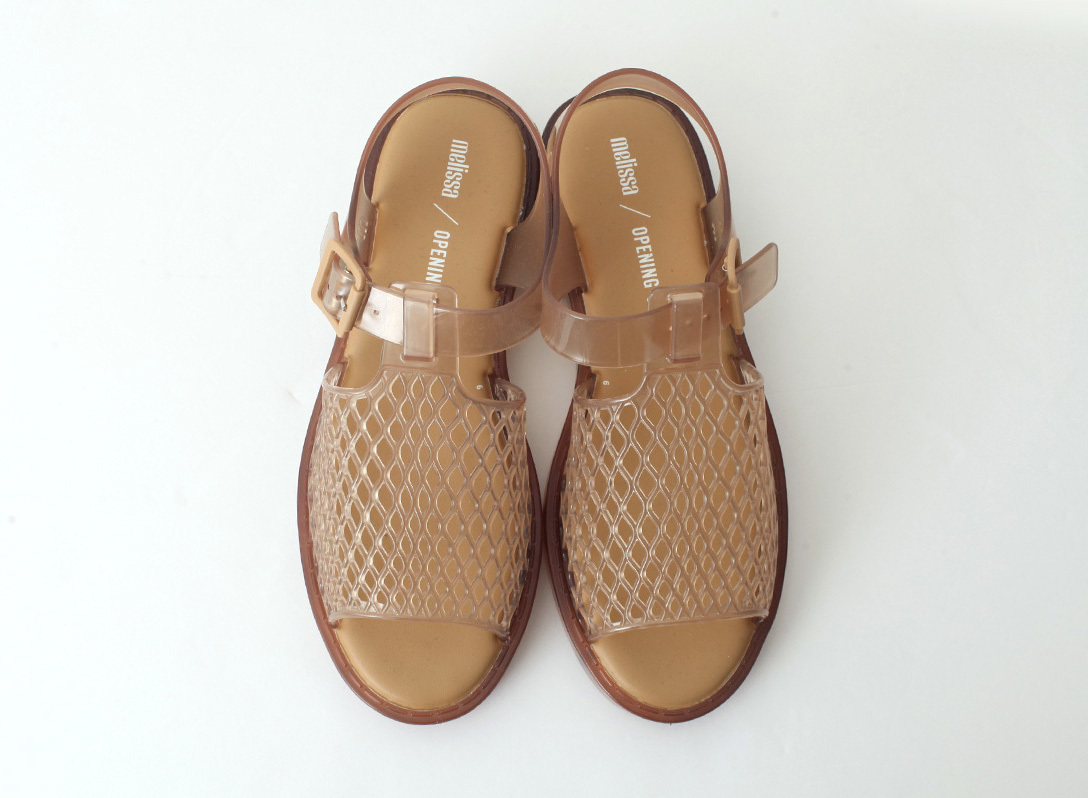 Melissa Melissa opening ceremony sandals beige Journal Standard shoes rain shoes Hatch Opening Ceremony rain shoes 