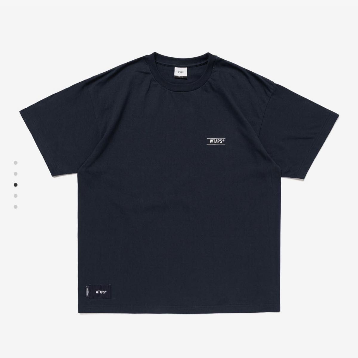 WTAPS ダブルタップス Tシャツ・カットソー 黒 3304125Y0051 WTAPSダブルタップスTシャツCONTAINING02サイズM新品ネイビー