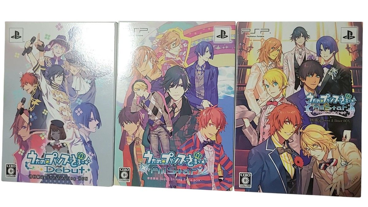 うたプリ ソフト3点 うたの プリンスさまっ PSP 初回限定ソフト3点セット|Yahoo