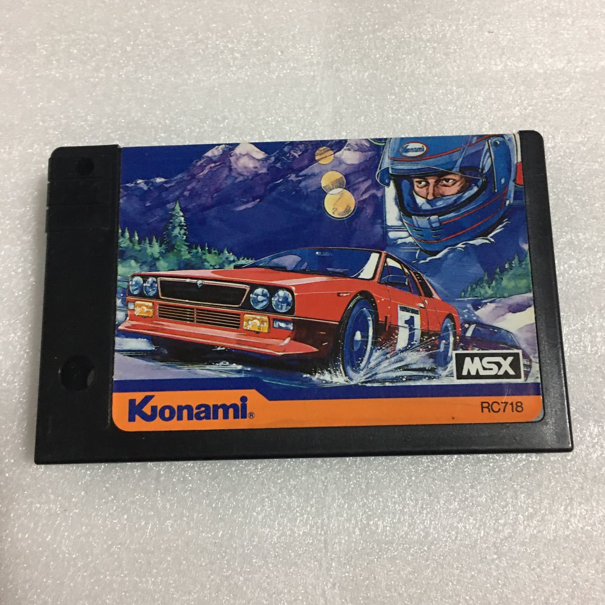 MSX Konami гипер- Rally 