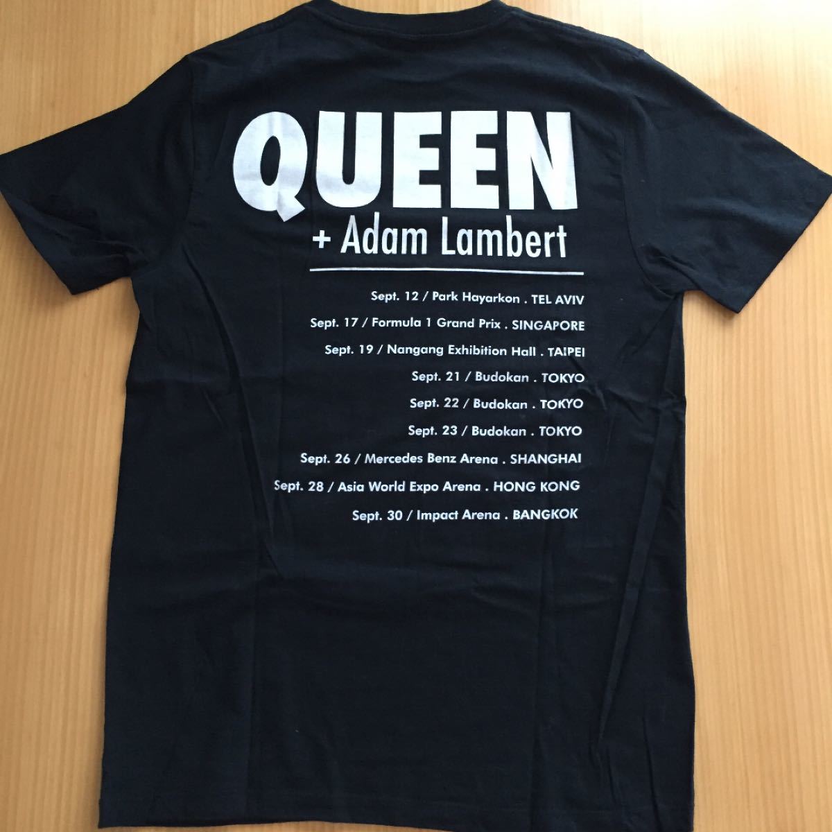QUEEN + Adam Lambert クイーン バンド Tシャツ