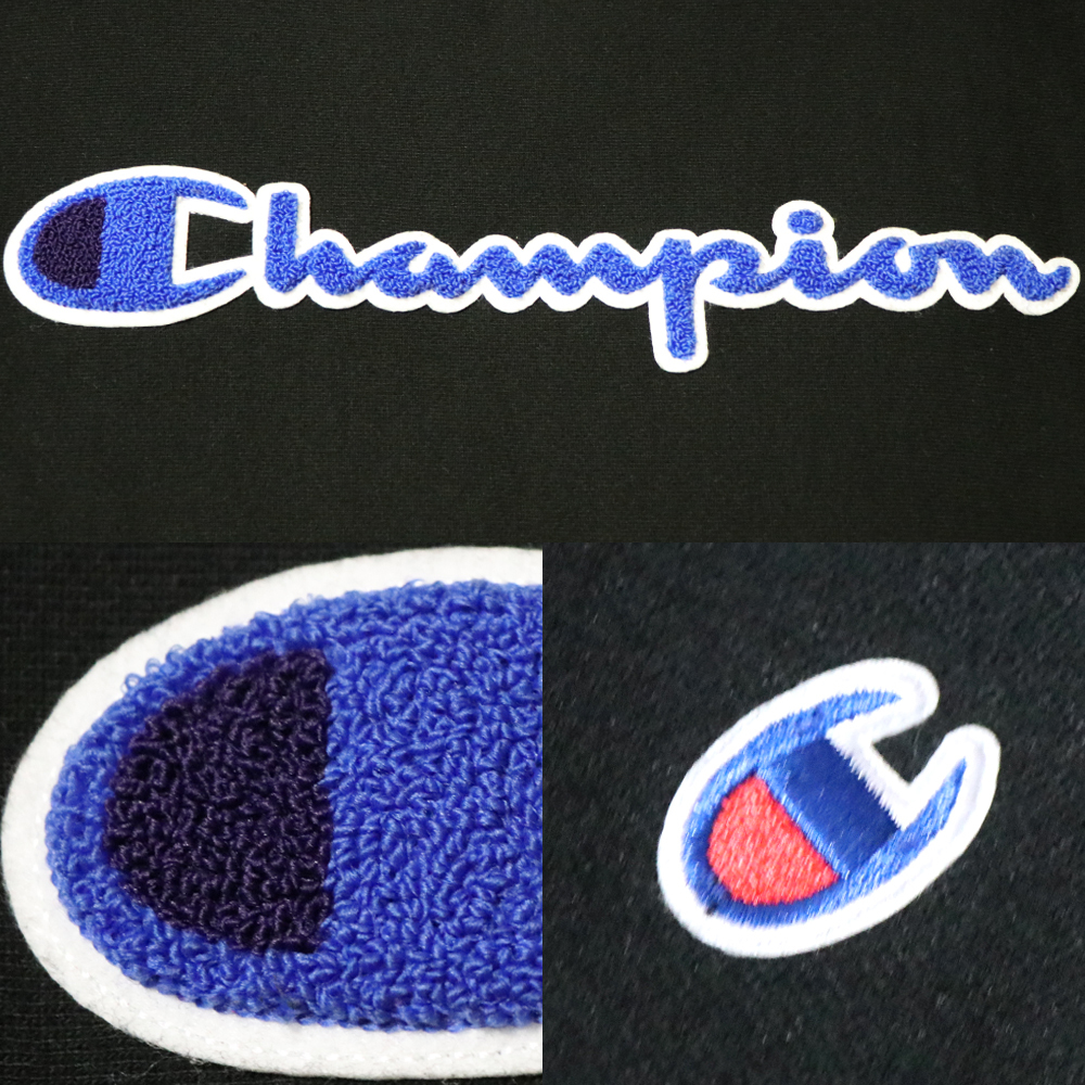 新品アメリカ購入 Champion チャンピオン リバースウィーブ 筆記体ロゴ トレーナー 黒2XL_画像6