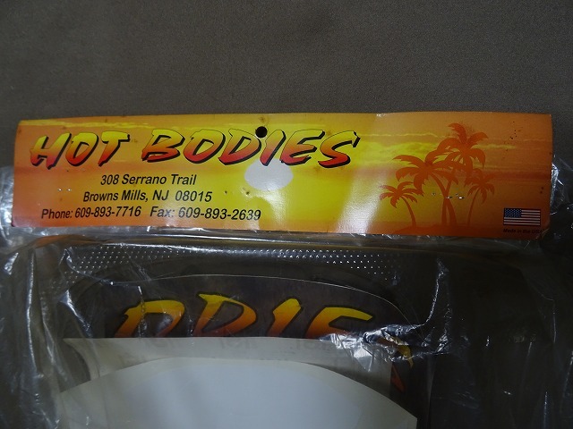 VOLVO S80 HOT BODIES 10714 VOLVO 190mm 対応ツーリングボディ 未使用 Made in the USA ボルボ