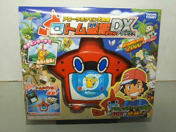 ヤフオク アローラポケモン大図鑑 ロトム図鑑dx