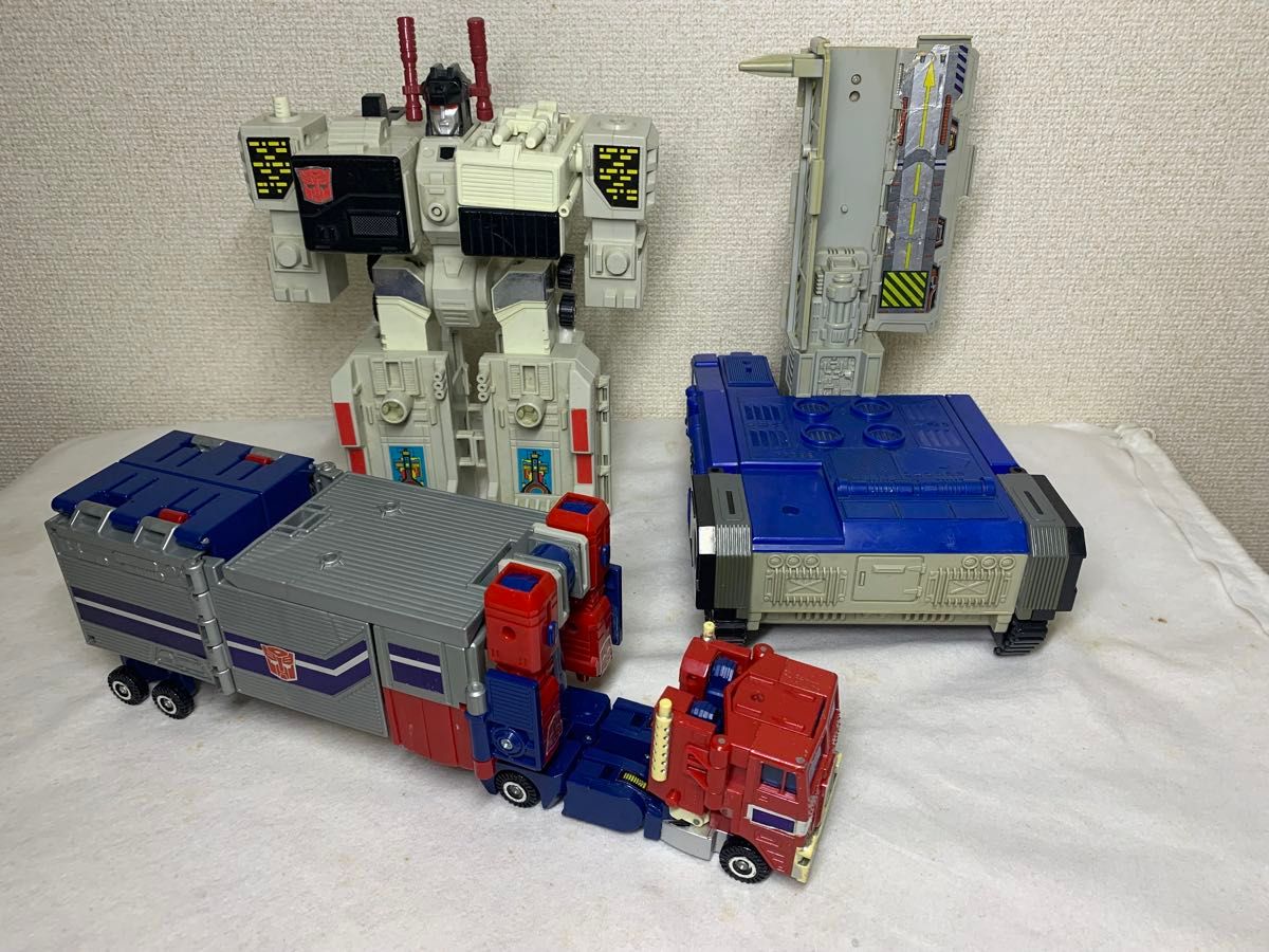 当時物 トランスフォーマー ジンライ基地ロボセット G1タカラ