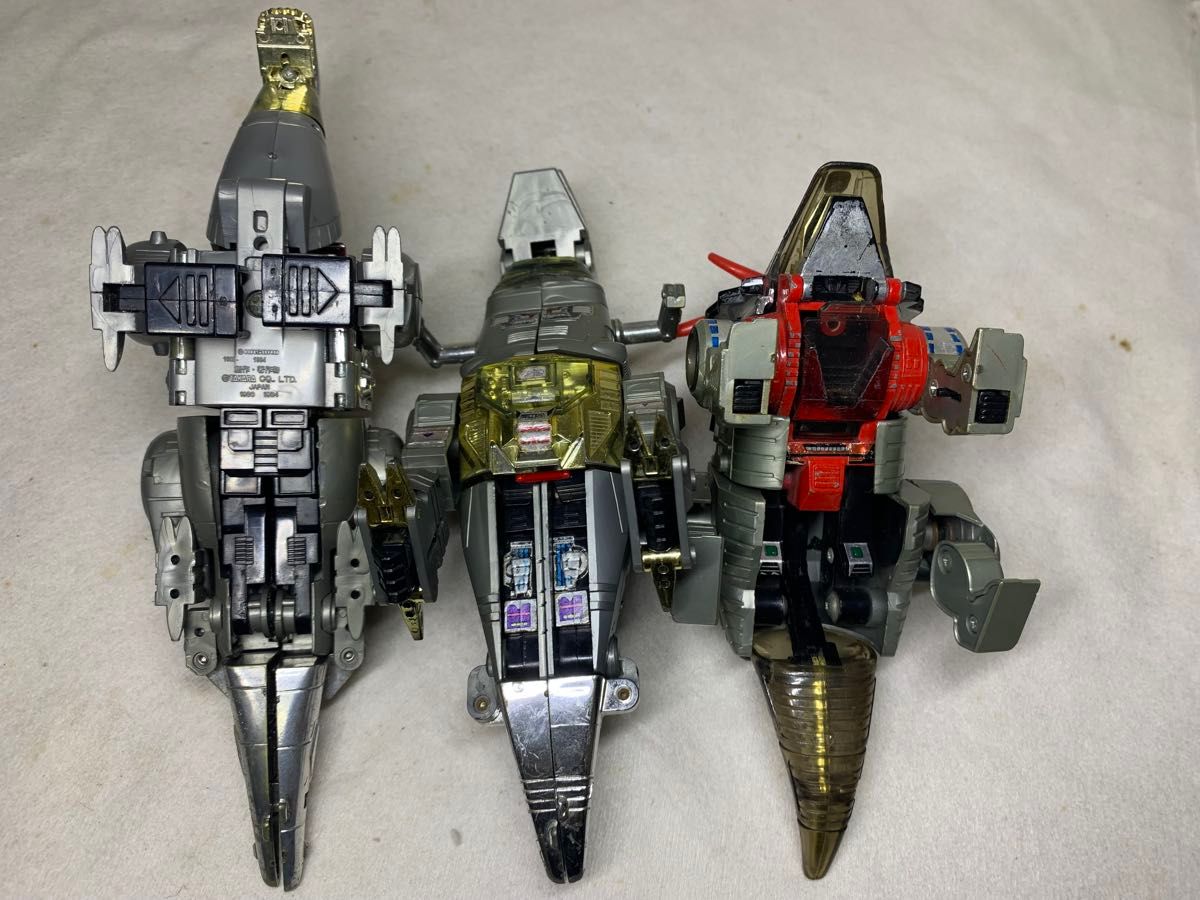 当時物 トランスフォーマー ダイノボット3体 G1 タカラ 玩具