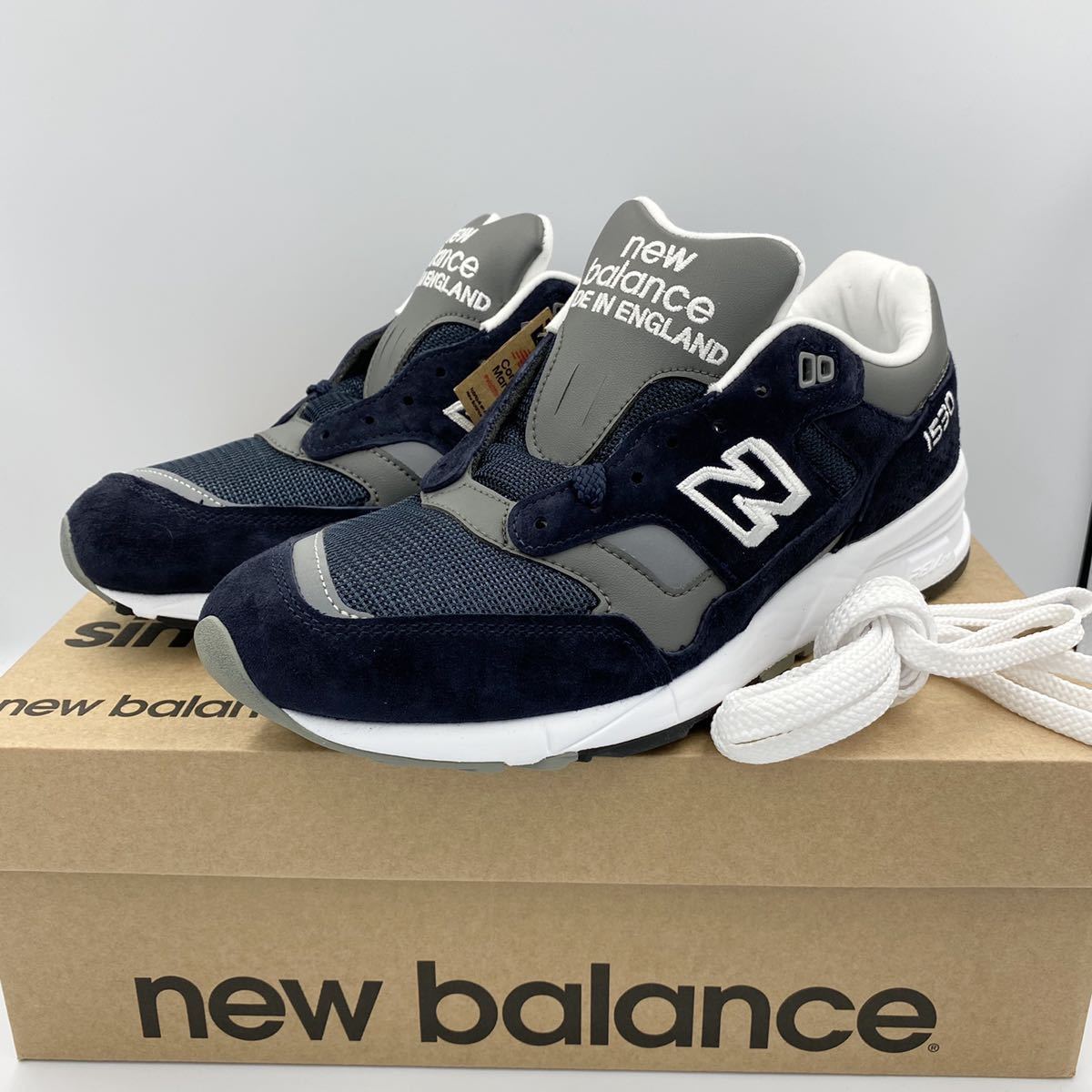 【新品 限定 28cm US10 30周年】NEW BALANCE M1530NVY England ニューバランス M 1530 UK スニーカー NB 1500 30th ネイビー グレー D_画像9