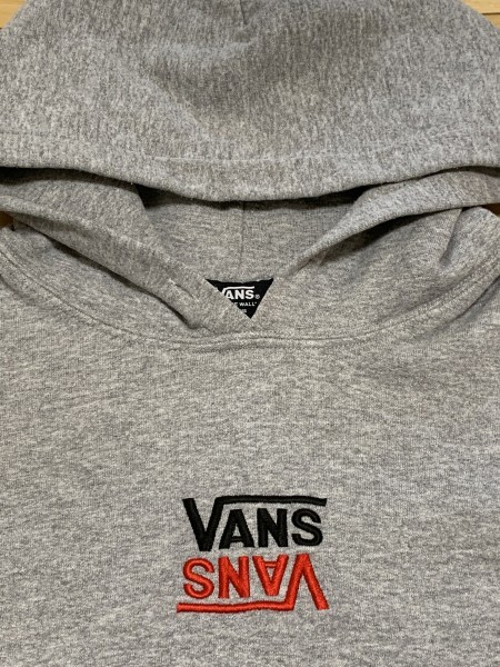  ликвидация M хорошая вещь серый серия VANS Vans × FREAK'S STORE freak s магазин специальный заказ Rebirth Logo вышивка тренировочный Parker 