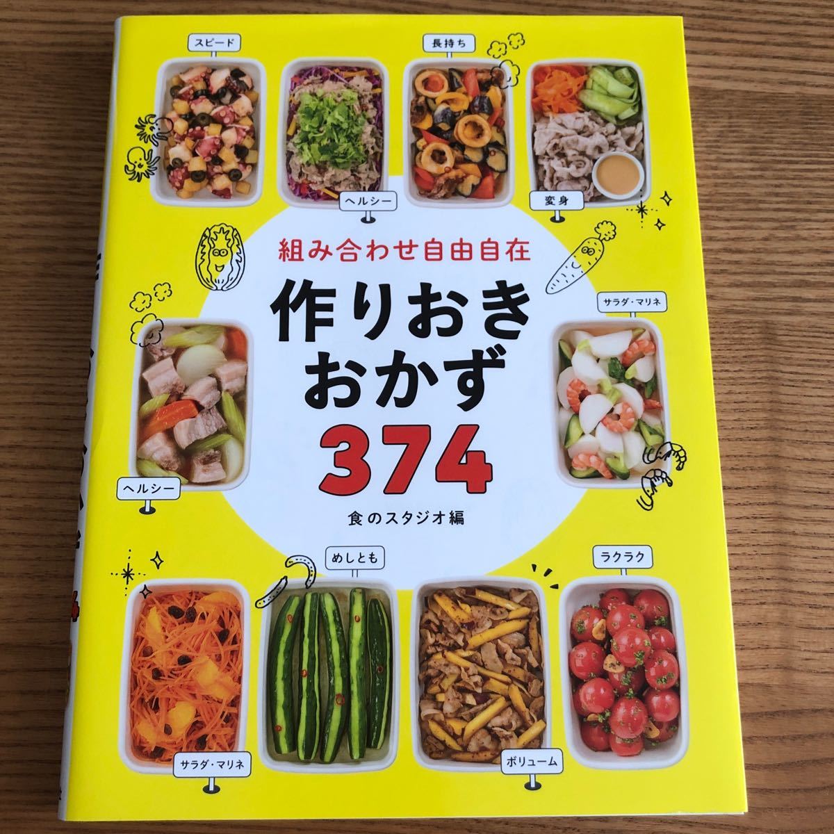 組み合わせ自由自在作りおきおかず374