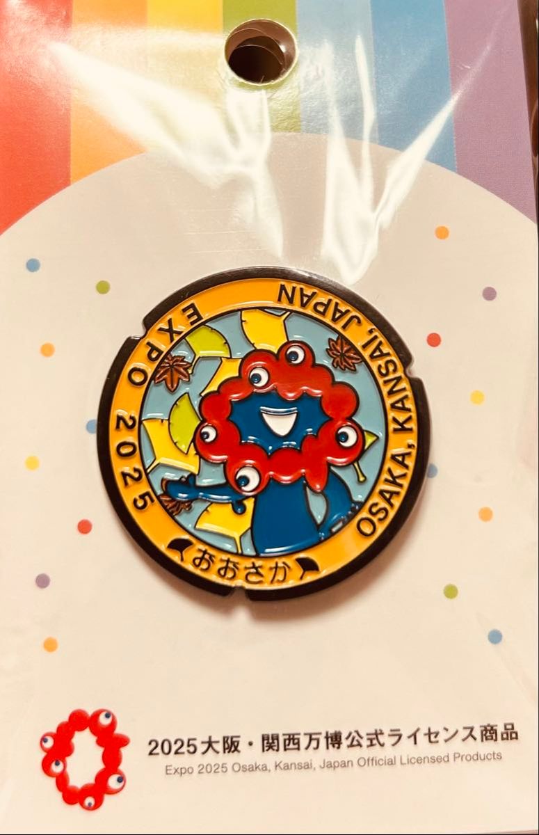 万博 ミャクミャク マンホール ピンバッジ 3種セット ミャクミャク マンホール ピンバッジ イチョウ 梅 EXPO2025