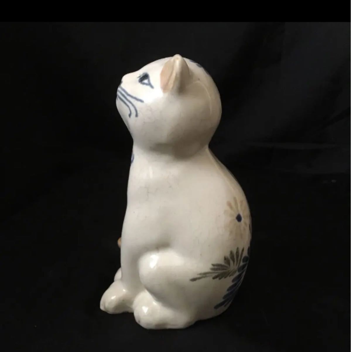 猫　猫雑貨　猫グッズ　猫置物　猫飾り　猫小物　猫用品　人形　陶器　ねこ　ネコ　