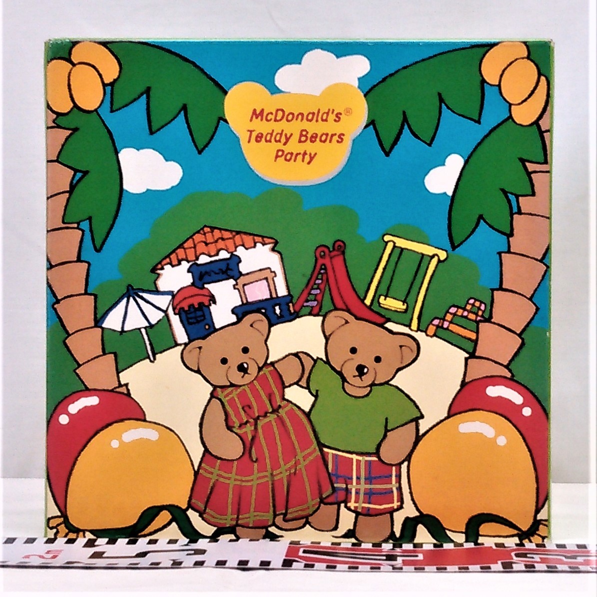 独特の素材 ※販促品《Teddy 》(マクドナルド/1999年製)〈箱付・新品〉※ Party:緑箱 Bears テディ・ベア