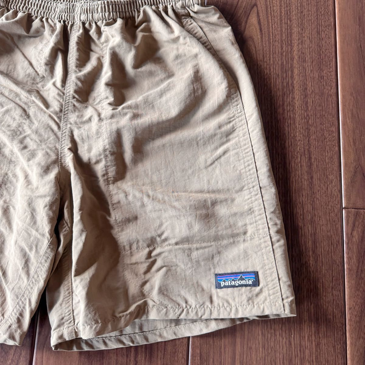 【美品】patagonia バギーズロングS オリーブベージュ 美品 patagonia パタゴニア バギーズロングショーツ バギーズ