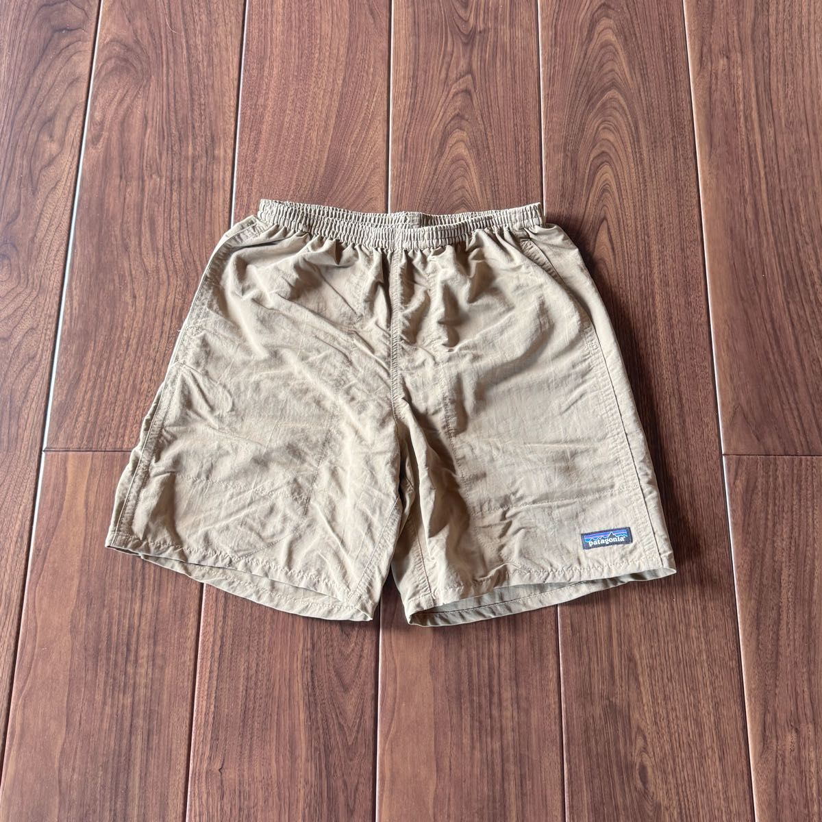【美品】patagonia バギーズロングS オリーブベージュ 美品 patagonia パタゴニア バギーズロングショーツ バギーズ
