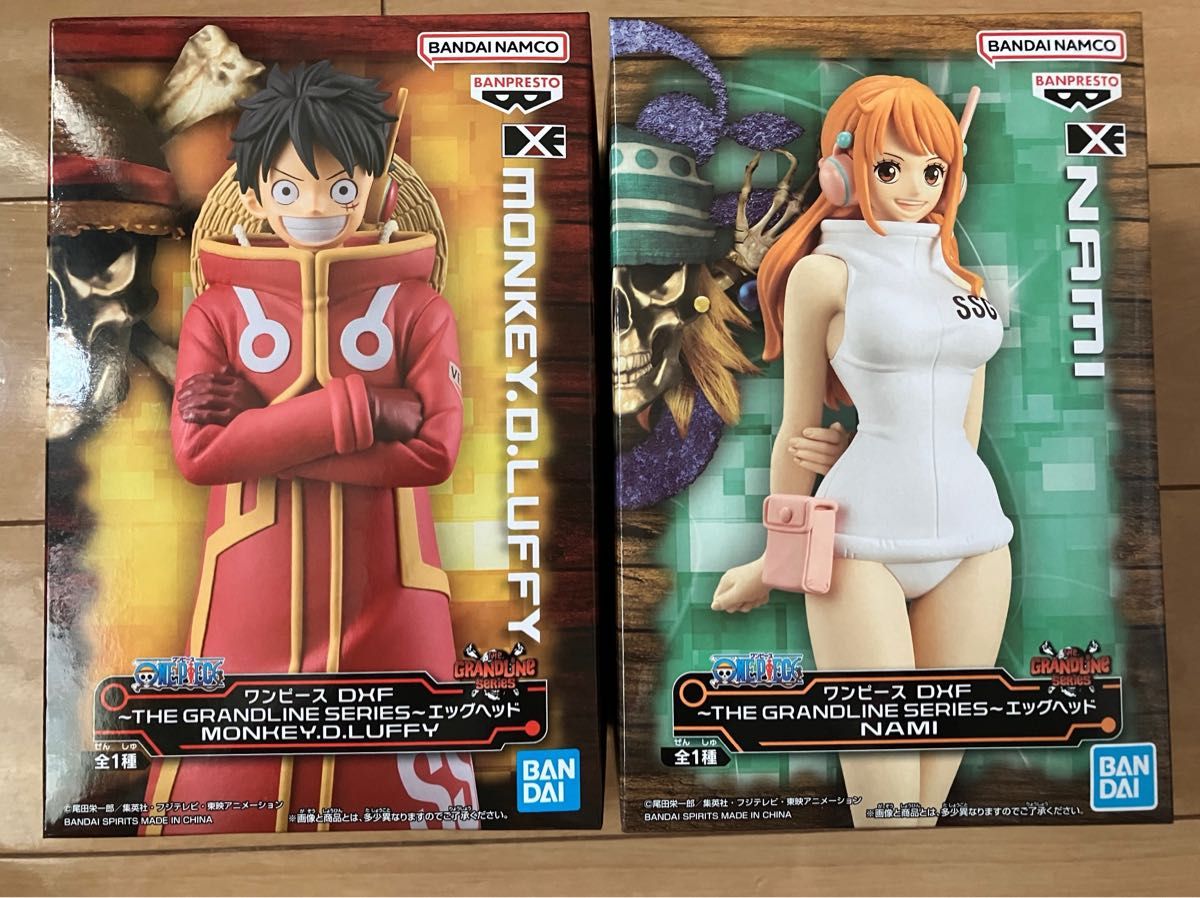 ワンピース フィギュア セット モンキー・D・ルフィ ナミ 未開封 ワンピース DXF フィギュア ルフィ ナミ 2体セット GRANDLINE