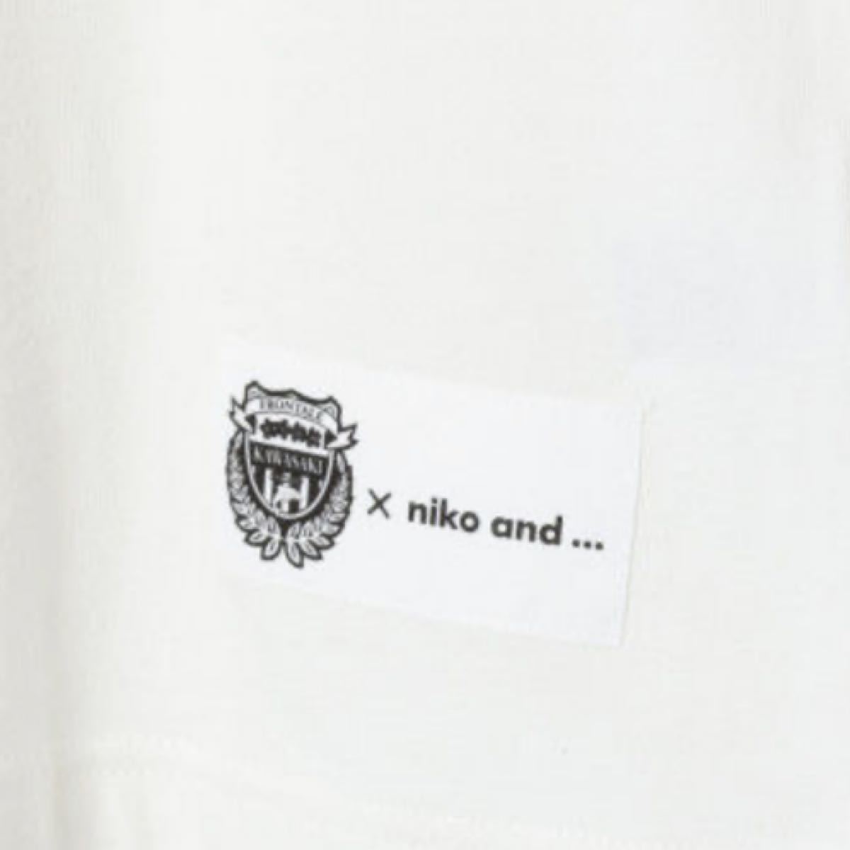 ニコアンド niko and  Ｊリーグ　川崎フロンターレTシャツ