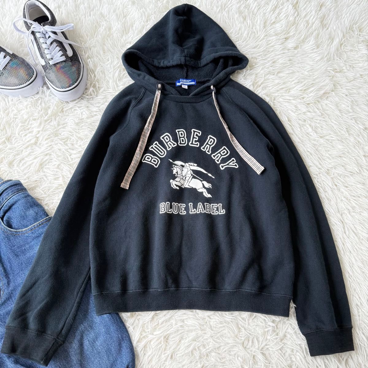 Burberryバーバリー短丈 y2k 黒 フーディー パーカー Burberryバーバリー短丈 y2k 黒 フーディー パーカー|Yahoo