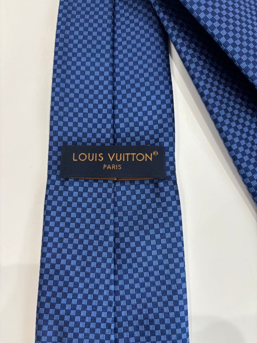 LOUIS VUITTON ネクタイ ブルー 新品】LOUIS VUITTON ネクタイ ブルー系|Yahoo!フリマ(旧
